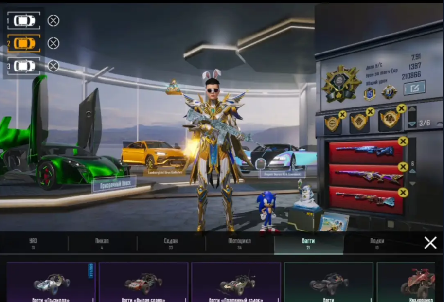 ACİL – FULL KOLEKSİYON PUBG HESABI 87 Koleksiyon Seviye 530 EFSANEVİ