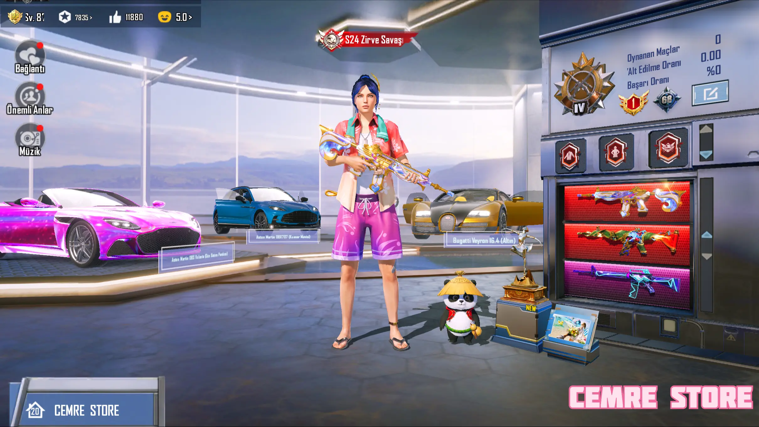 FULL TREND BOMBASTİK !! 53 SİLAH !! 3 SPOR ARABA !